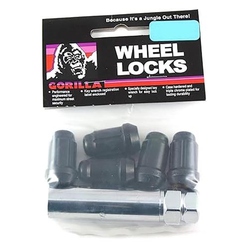 Gorilla Automotive 21681BCB5 - SD LOCK ACORN 1/2 BLK 5PK BAG