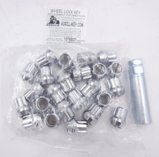 Gorilla Automotive 26044SD - 6Lug Spline Drive Duplx Oe 14-1.50 Wik Chr Gorilla Automotive 26044SD - 6Lug Spline Drive Duplx Oe 14-1.50 Wik Chr