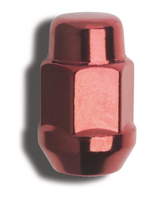 Gorilla Automotive 41128RD - Acorn Bulge Lug Nut 3/4" Hex 12mm x 1.25 Red Painted Bulk Gorilla Automotive 41128RD - Acorn Bulge Lug Nut 3/4" Hex 12mm x 1.25 Red Painted Bulk