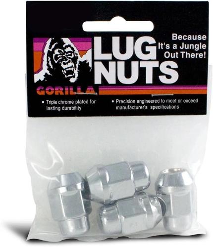 Gorilla Automotive 41137B - BULGE LUG 3/4" 12-1.50 CHR BAG