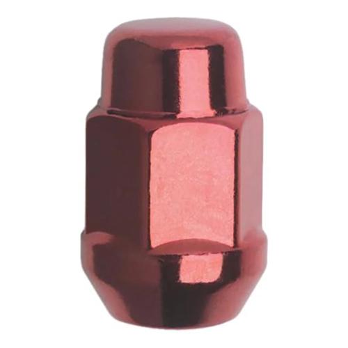 Gorilla Automotive 41127RD - BULGE LUG 3/4" 12-1.25 RED CLAM