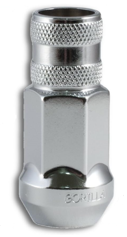 Gorilla Automotive 45028 - Forged Steel Racing Open End Lug Nut 12mm x 1.25 3/4" Hex Chrome Bulk
