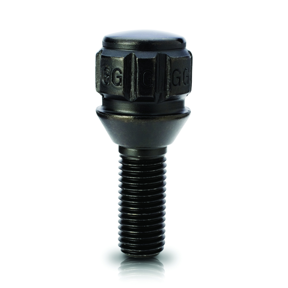 Gorilla Automotive 47179NBC - Conical Seat Lug Bolt Lock Set 12mm x 1.50 Black 28mm Thread Length Set of 4 Gorilla Automotive 47179NBC - Conical Seat Lug Bolt Lock Set 12mm x 1.50 Black 28mm Thread Length Set of 4
