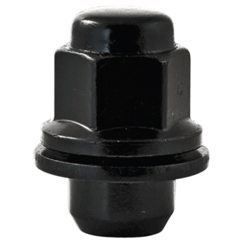 Gorilla Automotive 73138TBC - Toyota Mag Lug Nut 21mm Hex 12mm x 1.50 Black Bulk