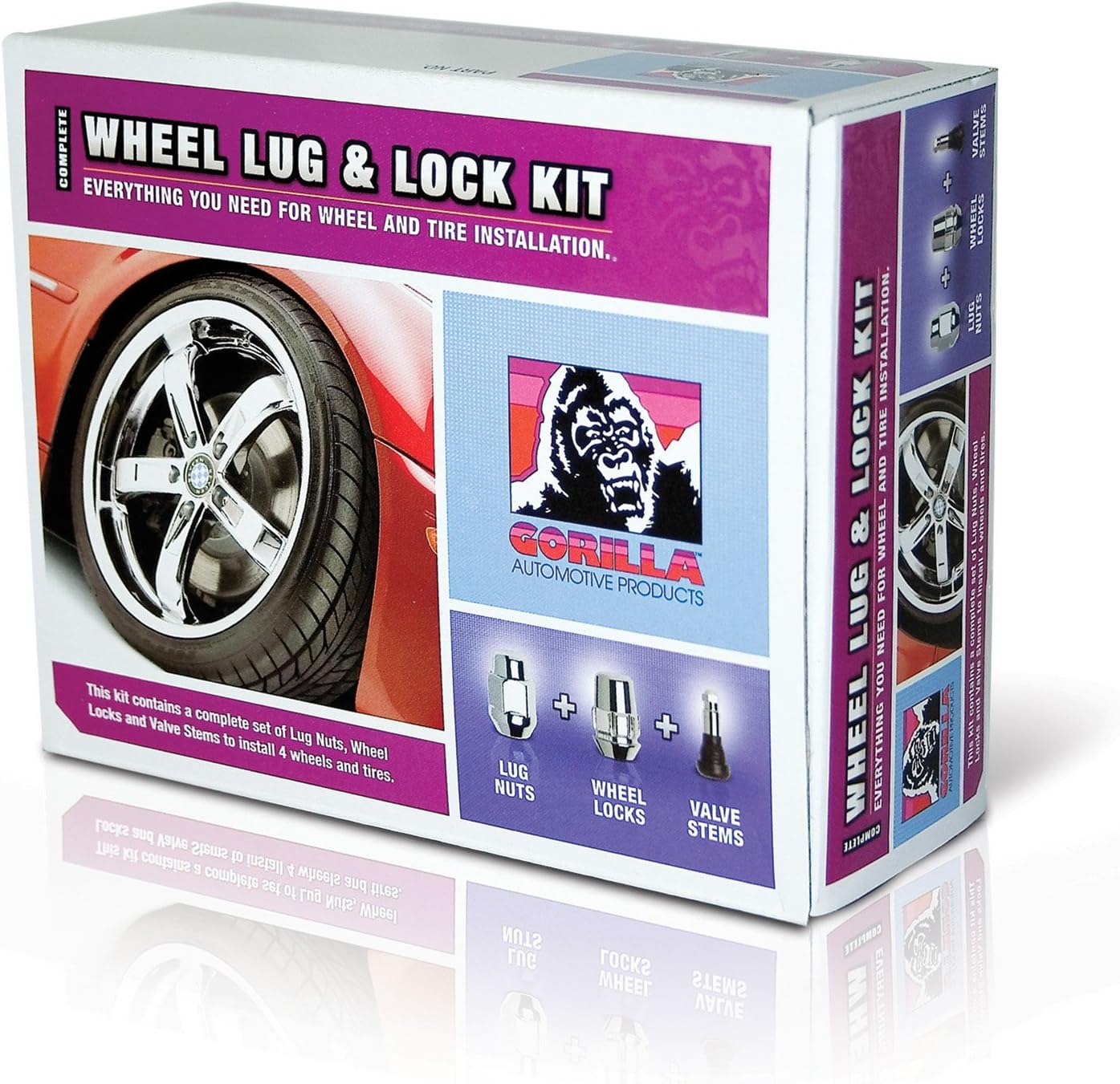 Gorilla Automotive 91944 - 6Lug Bulge 13/16" 14-1.50 Wik Chr Gorilla Automotive 91944 - 6Lug Bulge 13/16" 14-1.50 Wik Chr