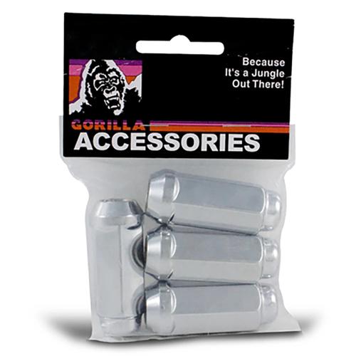 Gorilla Automotive 91187XLB - BULGE XL LUG 13/16" 1/2 CHR BAG
