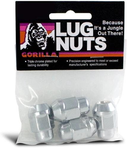 Gorilla Automotive 91187HTB - BULGE HT LUG 13/16" 1/2 CHR BAG