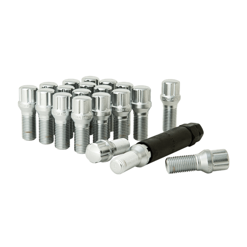 Gorilla Automotive K5BS-14150X27GR - Small Diam Spline Lug Bolts 17mm&19mm Key 14x1.5 Chrome 27mm Thread Length 20Pk Gorilla Automotive K5BS-14150X27GR - Small Diam Spline Lug Bolts 17mm&19mm Key 14x1.5 Chrome 27mm Thread Length 20Pk