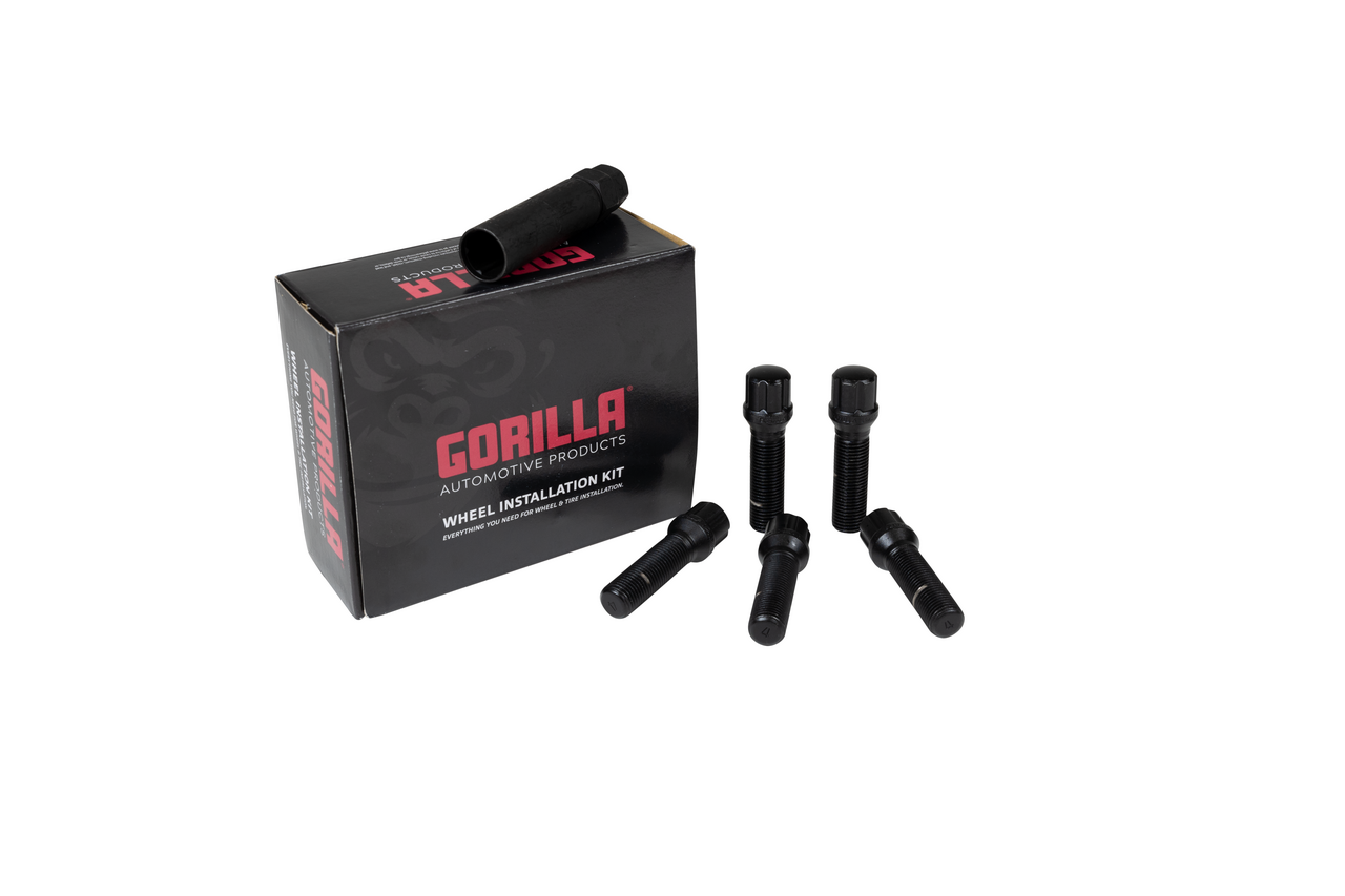 Gorilla Automotive K5BS-16150X35BGR - Small Diam Spline Lug Bolts 17mm&19mm Key 16x1.5 Black 35mm Thread Length 20Pk Gorilla Automotive K5BS-16150X35BGR - Small Diam Spline Lug Bolts 17mm&19mm Key 16x1.5 Black 35mm Thread Length 20Pk