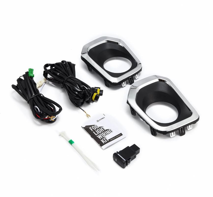 AlphaRex 211006 - 16-22 Toyota Tacoma Bezel & Wiring Kit (Does Not Include Fog Lights) AlphaRex 211006 - 16-22 Toyota Tacoma Bezel & Wiring Kit (Does Not Include Fog Lights)