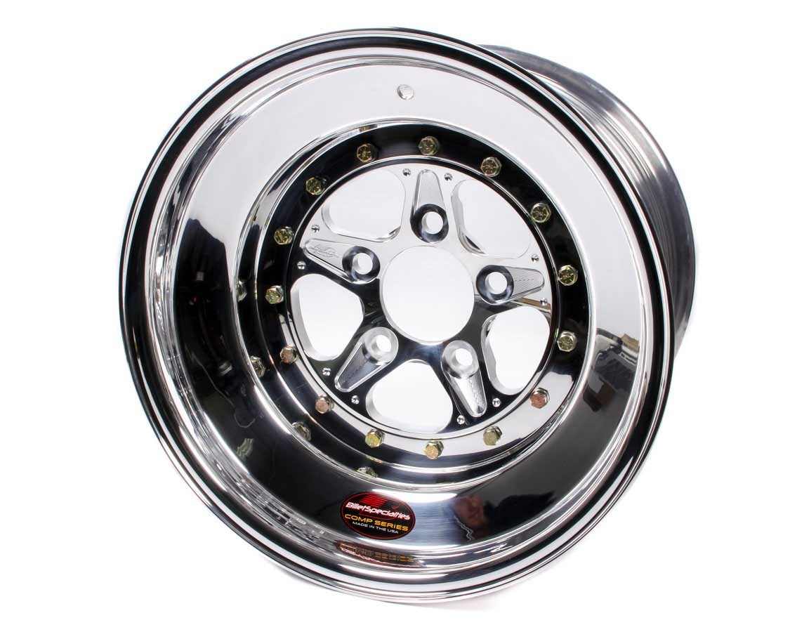 Billet Specialties CSB035106150 - 15x10 Comp Wheel 5in bs 5x4.75 bc Billet Specialties CSB035106150 - 15x10 Comp Wheel 5in bs 5x4.75 bc