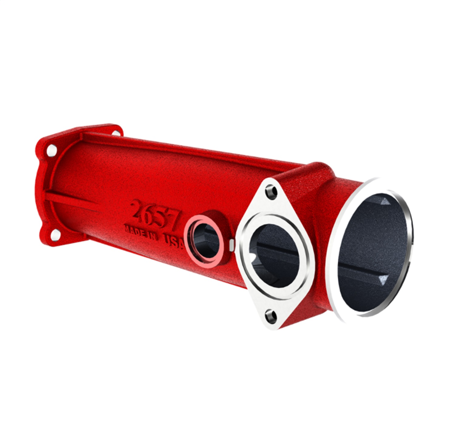 Bully Dog 85130 - Intake Manifold; Upper; Direct Bolt-On Replacement w/No Modifications Necessary; w/EGR; Red;