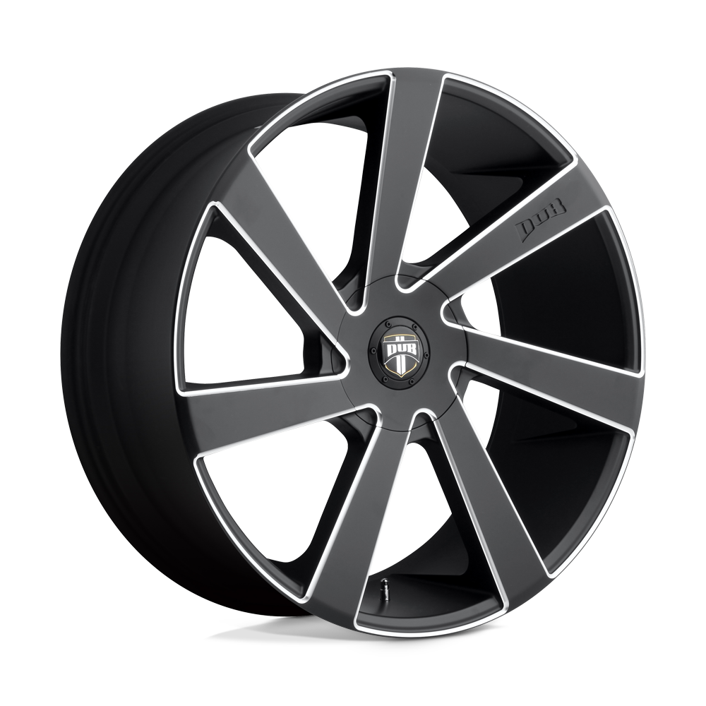 Dub S133229506+15 - S133 Directa 22X9.5 Matte Black Milled