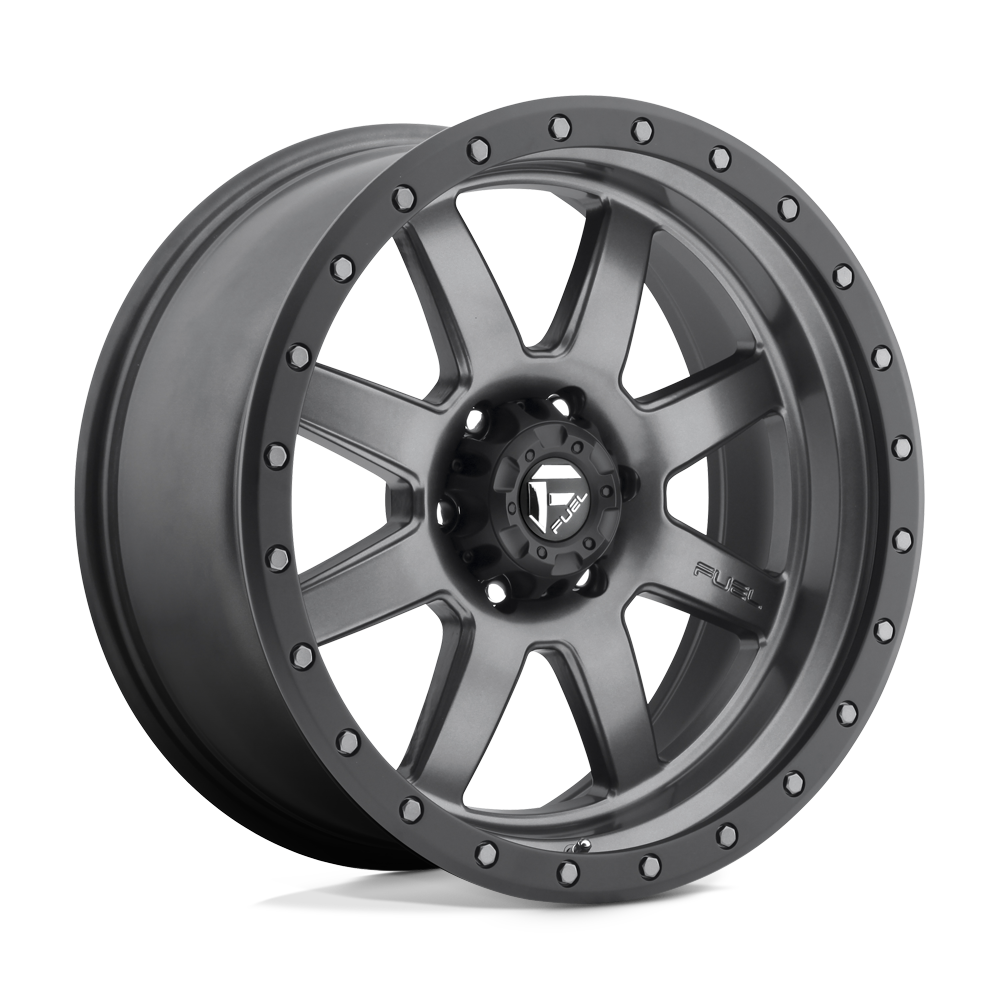 Fuel Wheels D55218908350 - D552 Trophy 18X9 Matte Gun Metal Black Bead Ring