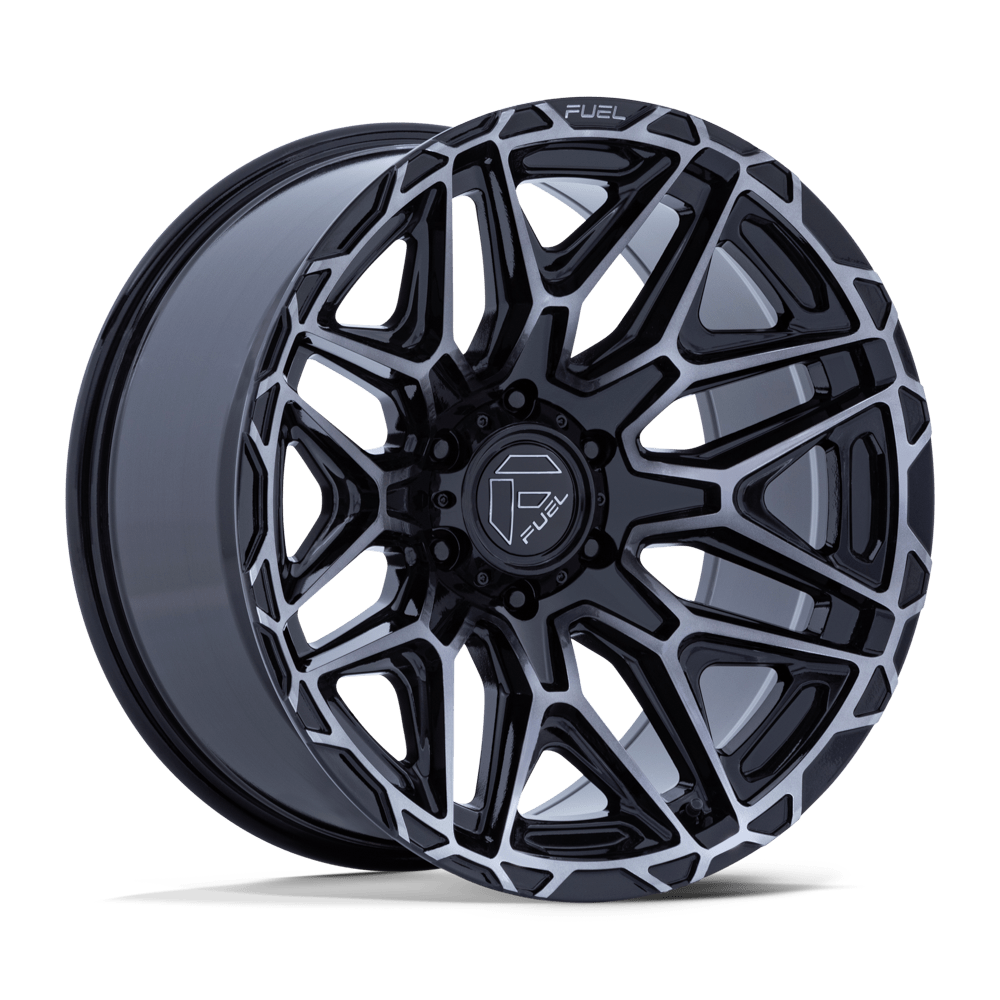 Fuel Wheels FC885BT20906301 - Fc885 Injector 20X9 Gloss Black Machined Face W/ Dark Tint