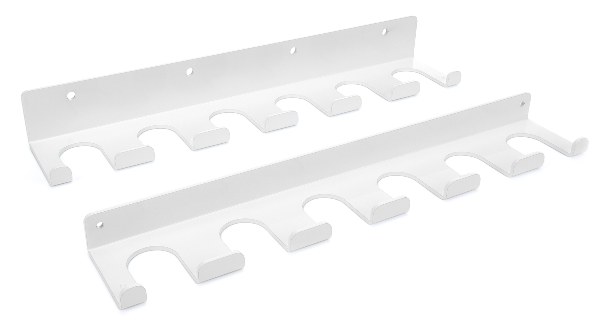 Hepfner Racing Products HRP6523S-15C-WHT - Radius Rod Tray 1.250in Rod - Single Stack 15in