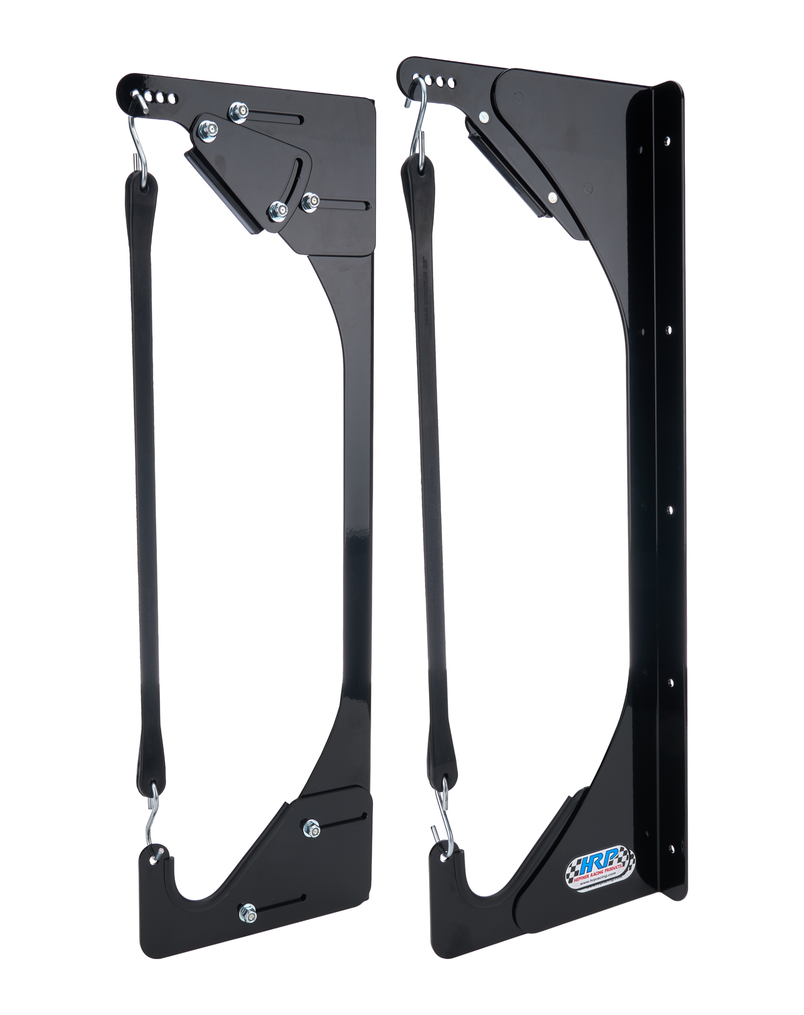 Hepfner Racing Products HRP6556-BLK - Nose Wing Wall Mount - Adjustable