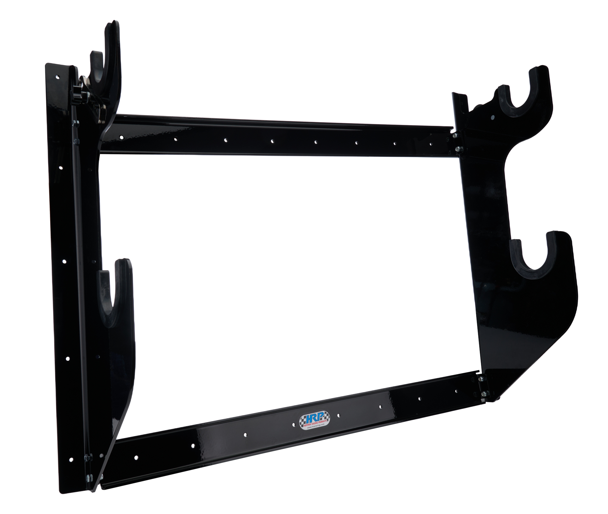 Hepfner Racing Products HRP6775-BLK - Axle Rack 1 Rear/1 Frt Powder Coat - Black