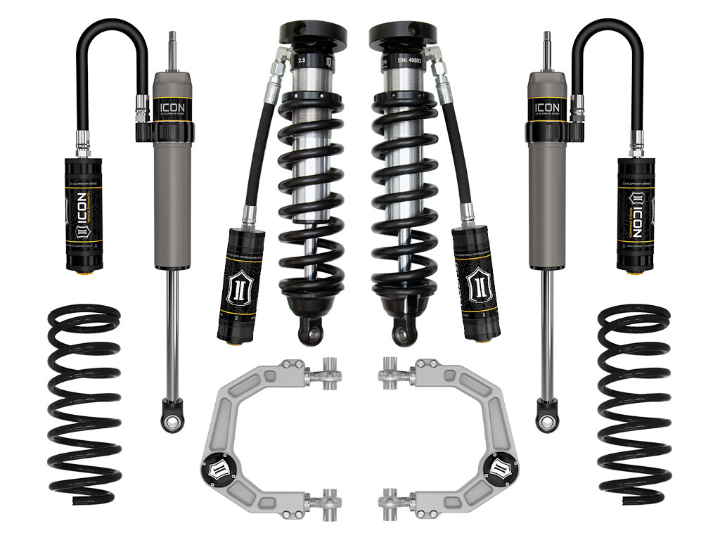 Icon K53134B - 96-02 Toyota 4Runner 0-3in. Stage 4 Suspension System W/ Billet Upper Control Arms
