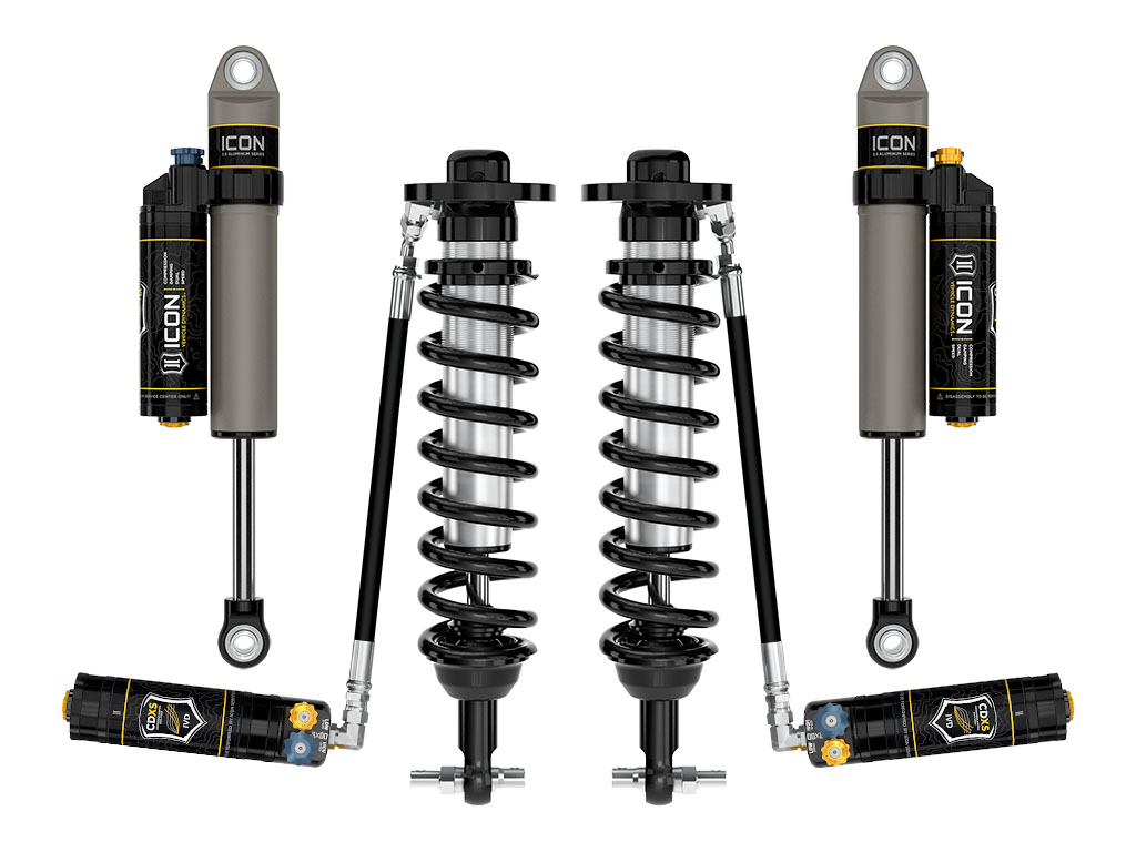 Icon K93114D - 21-24 Ford F-150 4WD 2.5 Series Stage 4 CDXS Suspension System