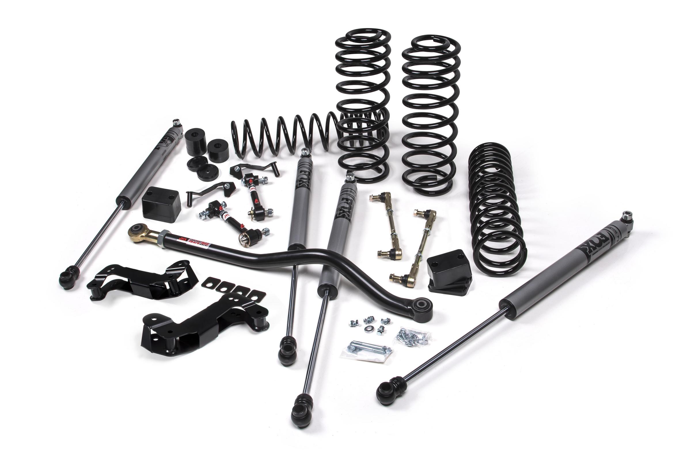 JKS JSPEC173KFA - 21-24 Jeep Wrangler JL 4xe 4 Door 2 Inch J-Kontrol Suspension Lift Kit Fox 2.0 Adv Series Shocks JSPEC JKS JSPEC173KFA - 21-24 Jeep Wrangler JL 4xe 4 Door 2 Inch J-Kontrol Suspension Lift Kit Fox 2.0 Adv Series Shocks JSPEC