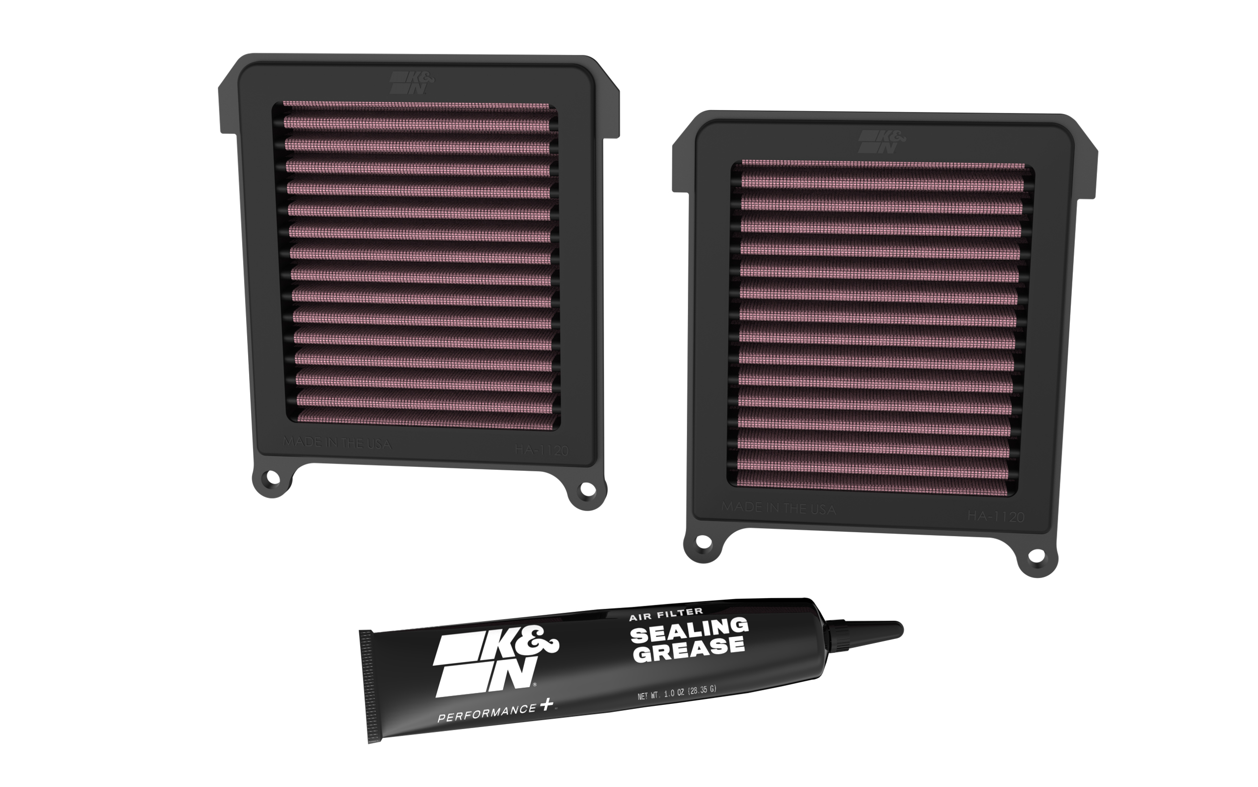 K&N HA-1120 - 2024+ Honda CRF1100L Africa Twin High-Flow Air Filter K&N HA-1120 - 2024+ Honda CRF1100L Africa Twin High-Flow Air Filter