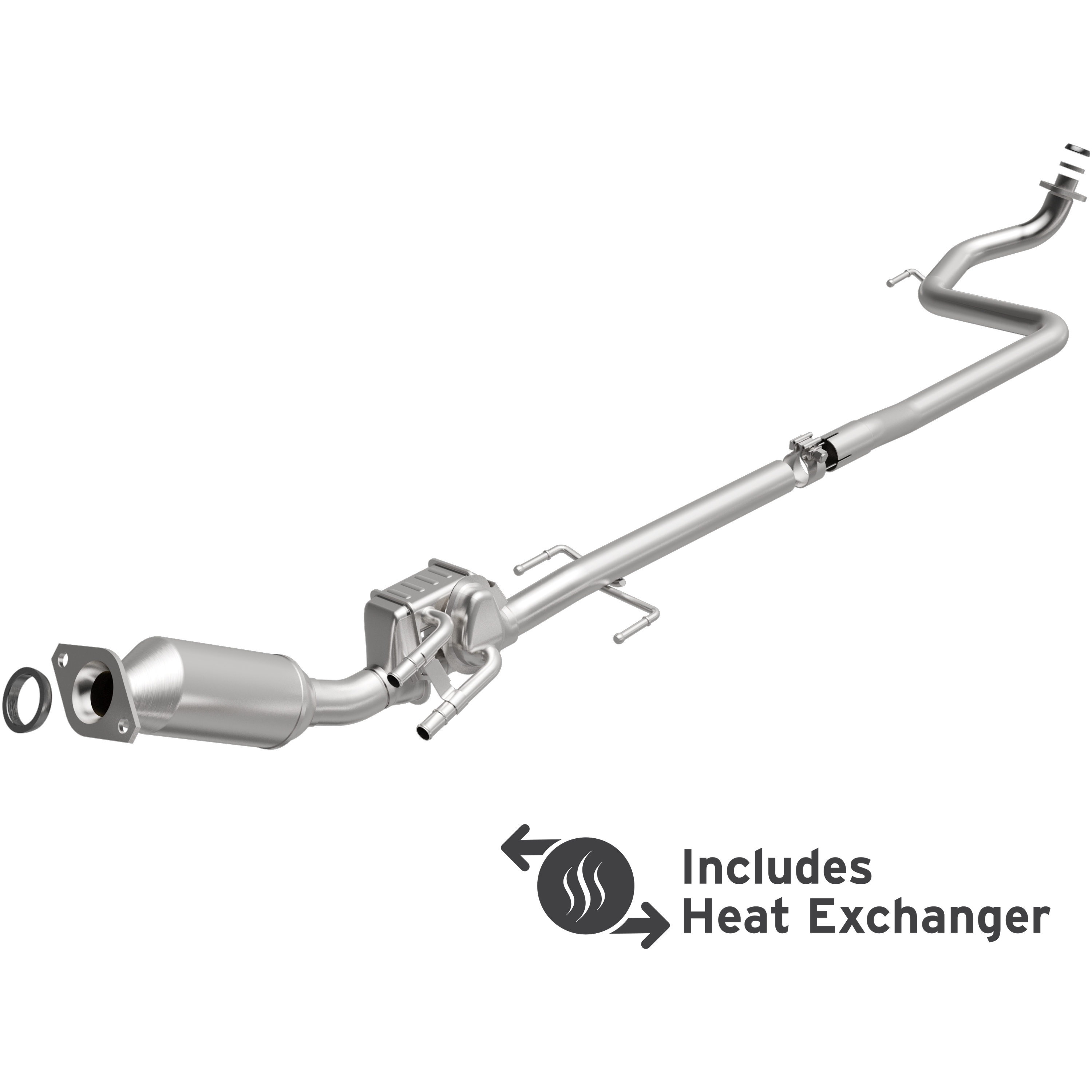 Magnaflow 5671455 - 2012-2013 Toyota Prius C California Grade CARB Compliant Direct-Fit Catalytic Converter