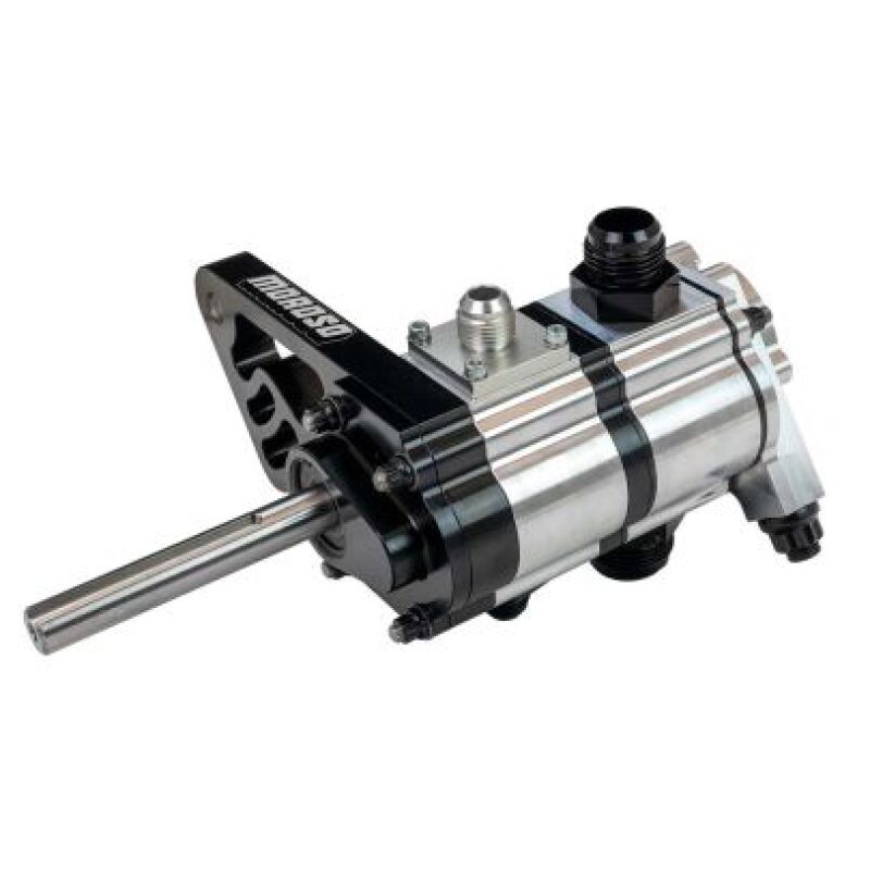 Moroso 22377 - 2 Stage Scavenge Tri Lobe Driver Left Side Door Mount 1.50in PS Oil Pump w/Fuel Pump Drive Moroso 22377 - 2 Stage Scavenge Tri Lobe Driver Left Side Door Mount 1.50in PS Oil Pump w/Fuel Pump Drive