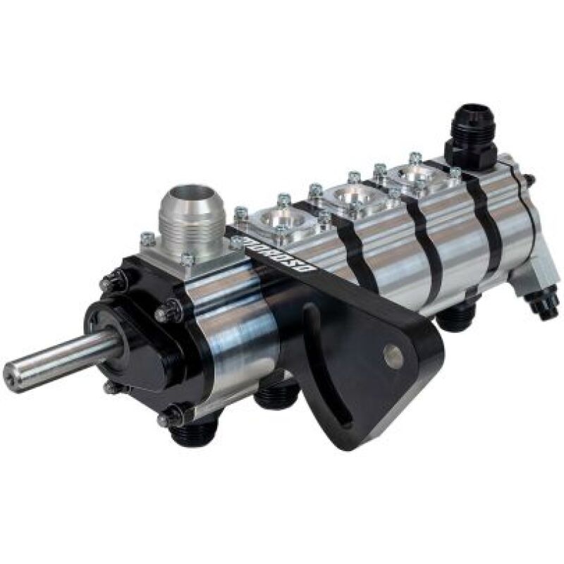 Moroso 22383 - BBC Tri Lobe 5 Stage Passenger Right Side Block Mount Dry Sump Oil Pump w/Fuel Pump Drive Moroso 22383 - BBC Tri Lobe 5 Stage Passenger Right Side Block Mount Dry Sump Oil Pump w/Fuel Pump Drive