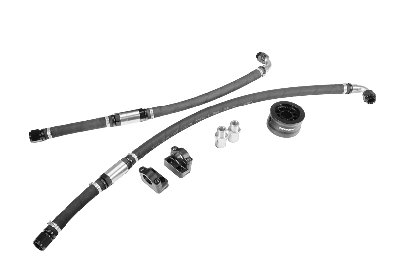 Perrin PSP-OIL-152 - 15-25 Subaru WRX Oil Cooler Relocation Kit (Upgrade to Top Mounted from PSP-OIL-111)