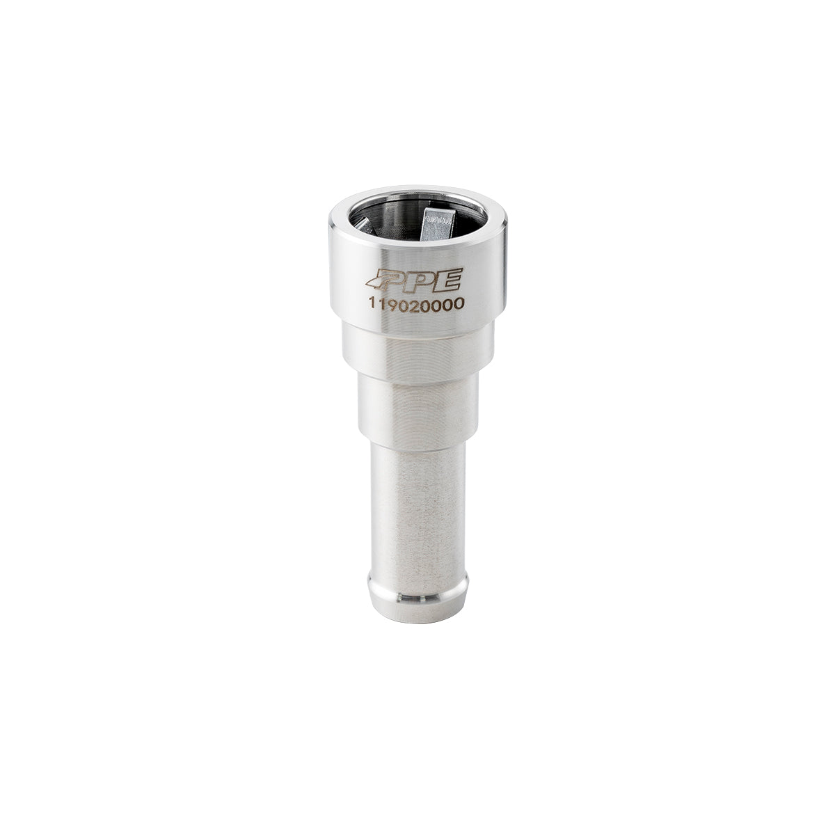 PPE 119020015 - 15-16 GM 6.6L LML Heater Outlet Hose Connector - 5/8 Inch Hose to 5/8 Inch Tube