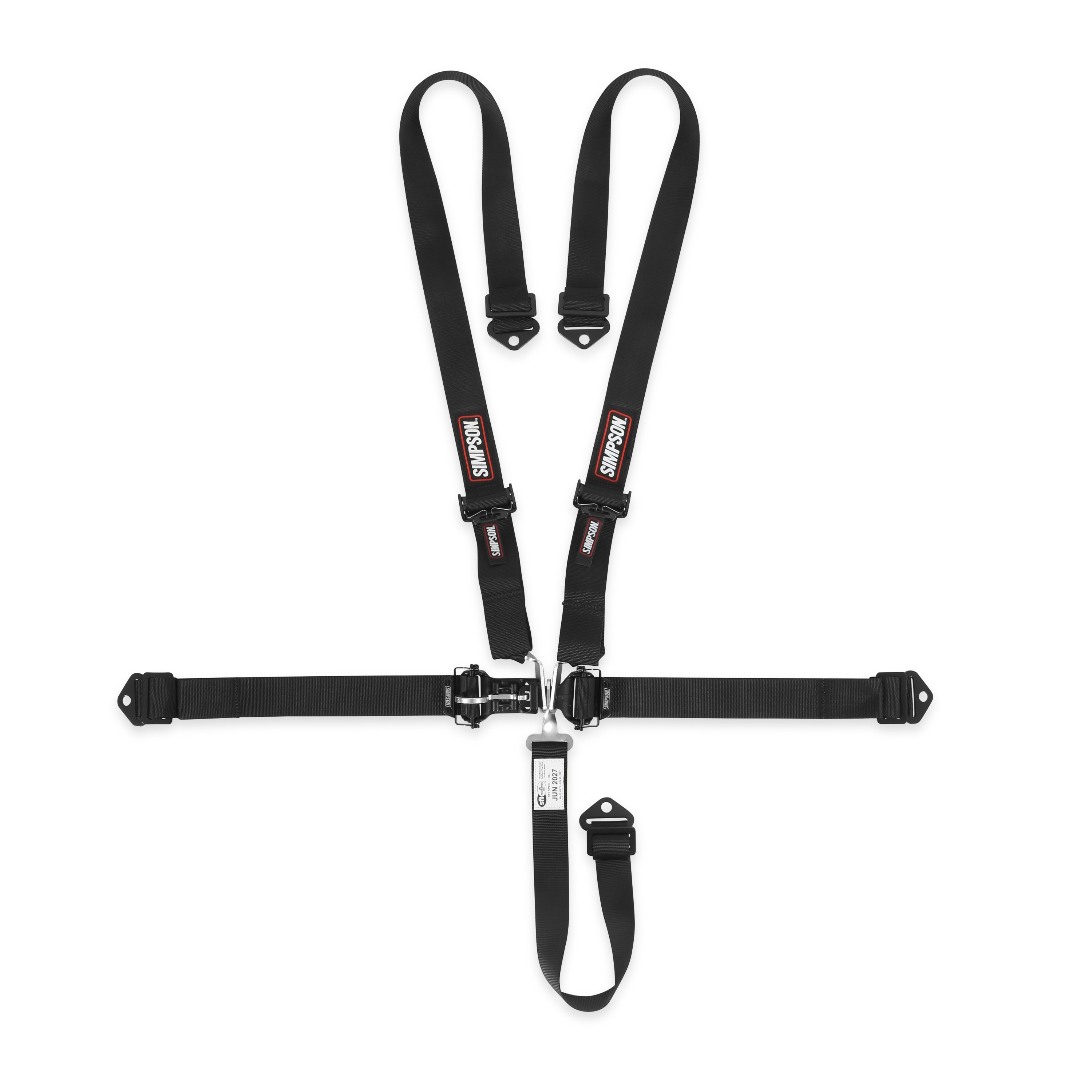 Simpson Safety 29083BKX - Simpson Racing Latch   FX2 Belt