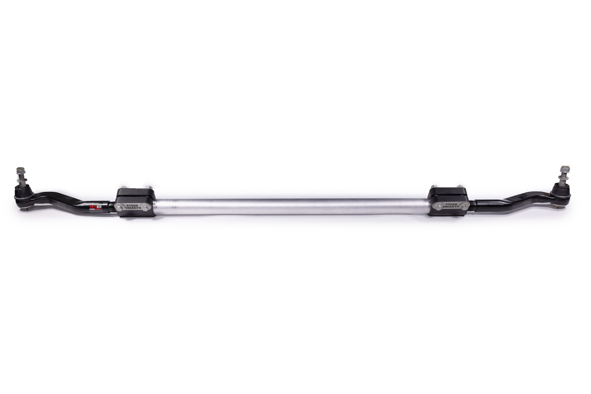 Steer Smarts 78096002 - 18-24  Jeep Wrangler/Gladiator JL/JT Yeti XD Pro-Series Aluminum Tie Rod Assembly - Silver Adjuster Tube (Rubicon Trim)