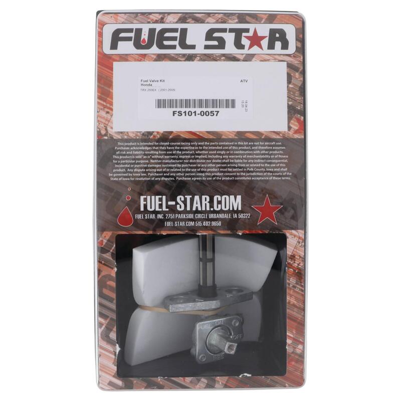All Balls Racing FS101-0057 - 01-05 TRX 250 EX Fuel Valve Kit