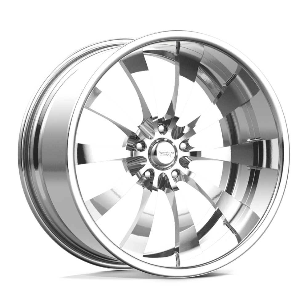 American Racing Wheels VF4997805260-CST - VF499 FORGED 17X8 5X120 BLK/POL 6.0BS