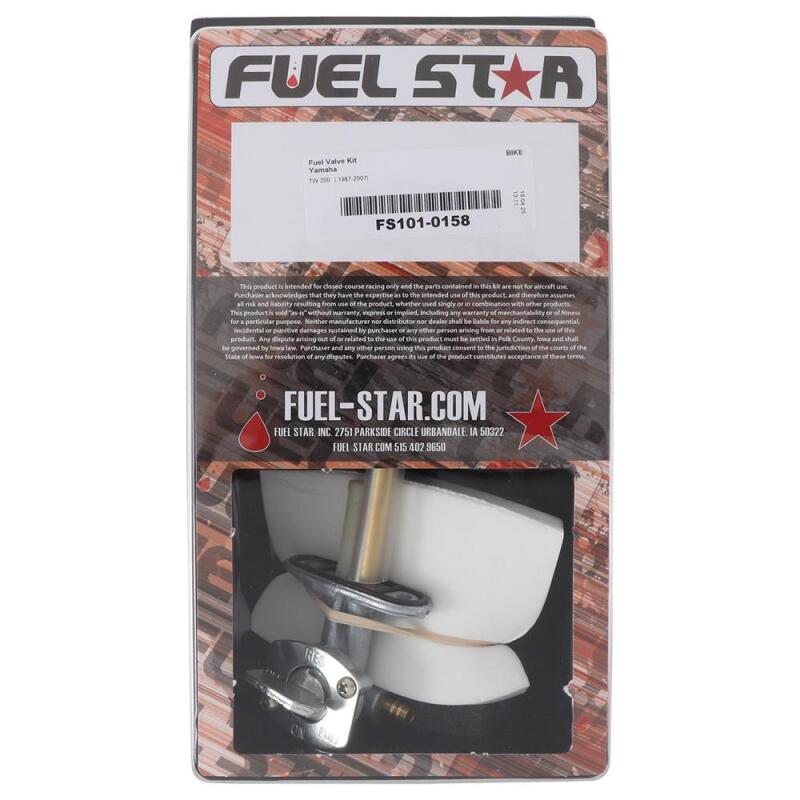 All Balls Racing FS101-0158 - 87-07 TW 200 Trailway Fuel Valve Kit All Balls Racing FS101-0158 - 87-07 TW 200 Trailway Fuel Valve Kit