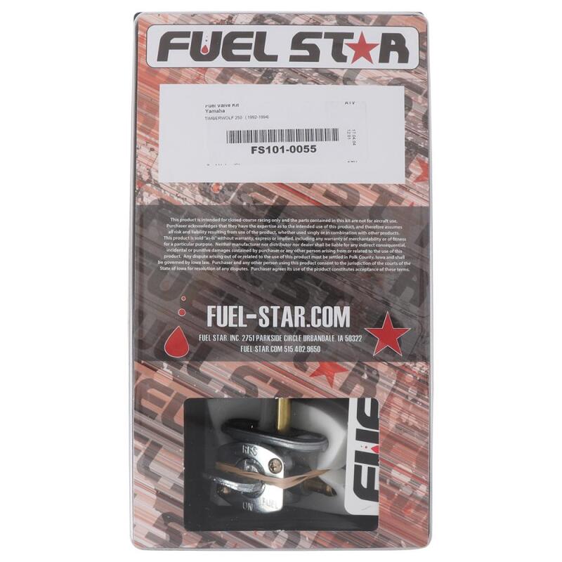 All Balls Racing FS101-0055 - 92-94 YFB 250 F Timberwolf 2x4 Fuel Valve Kit