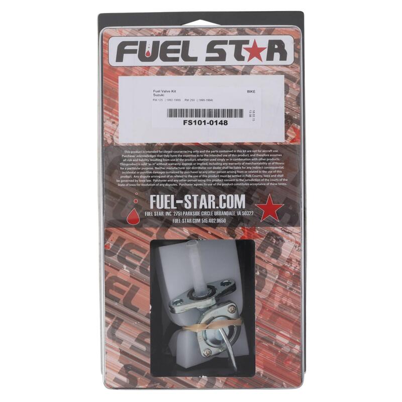 All Balls Racing FS101-0148 - 92-95 RM 125/90-94 RM 250 Fuel Valve Kit