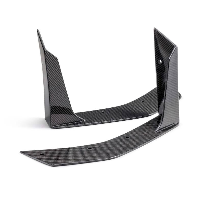 Anderson Composites AC-FBC24FDMU-GT5 - 2024 Ford Mustang Type-GT5 Carbon Fiber Front Splitter Wickers Anderson Composites AC-FBC24FDMU-GT5 - 2024 Ford Mustang Type-GT5 Carbon Fiber Front Splitter Wickers