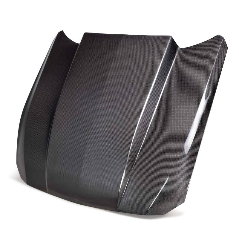 Anderson Composites AC-HD24FDMU-CJ-DS - 2024 Ford Mustang Type-CJ Double-Sided Carbon Fiber Cowl Hood Anderson Composites AC-HD24FDMU-CJ-DS - 2024 Ford Mustang Type-CJ Double-Sided Carbon Fiber Cowl Hood
