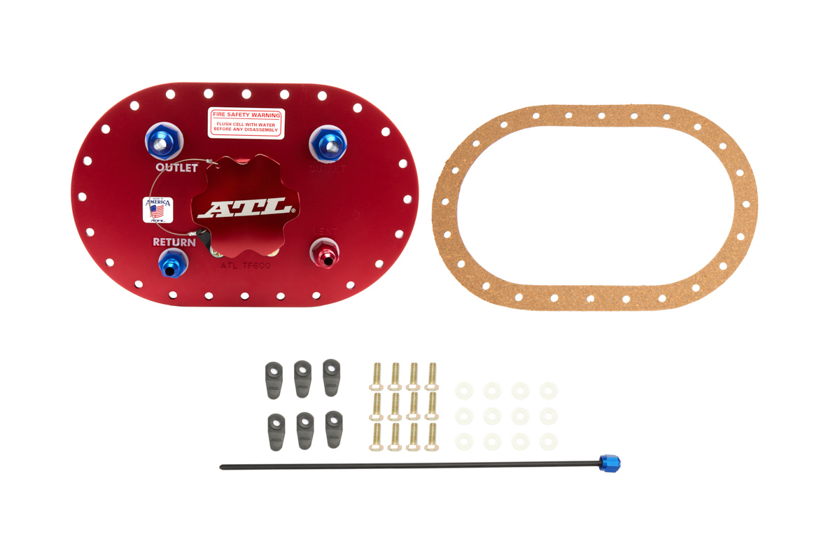 ATL Fuel Cells PT-BG-032 - Fill Plate Alum. w/Flap Valve -8an Fitting ATL Fuel Cells PT-BG-032 - Fill Plate Alum. w/Flap Valve -8an Fitting