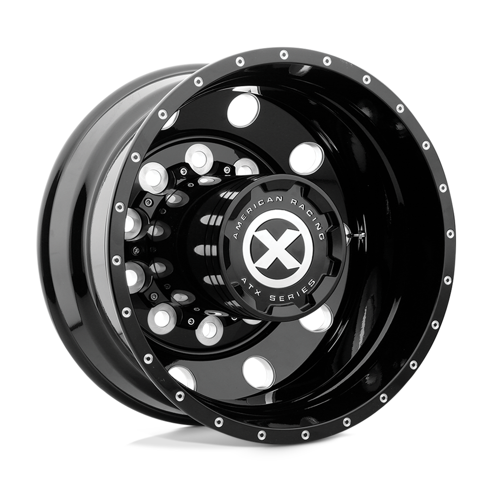 ATX AO40522910302 - 22.5" Gloss Black Milled - Rear