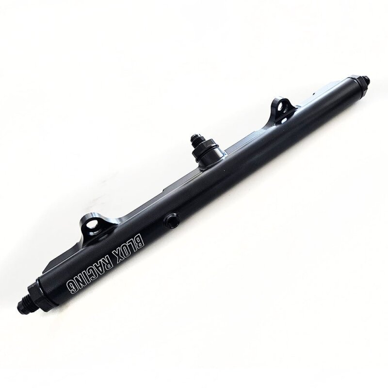 BLOX Racing BXFU-00700-BK - Racing Honda K-Series Xtreme Aluminum Fuel Rail - Black