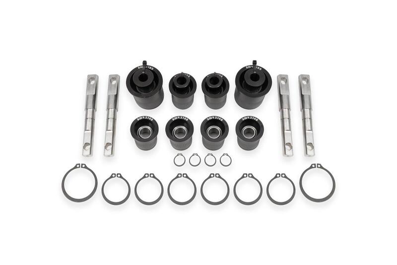 BMR CBK556 - 97-04 Chevrolet Corvette C5 / 05-13 C6 Front Upper & Lower Control Arms Bearing Kit - Black