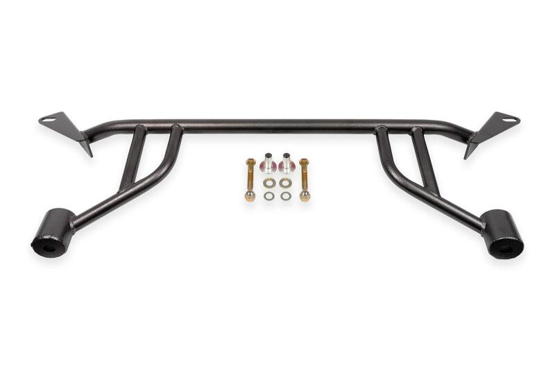 BMR CB770H - 24-25 Ford Mustang S650 Chassis Brace Front Subframe 4-point - Black Hammertone