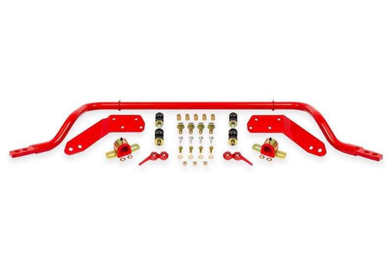 BMR SB461R - 78-87 G-Body Front Sway Bar Kit - 1.25in Hollow - 2-Hole Adjustable - Red