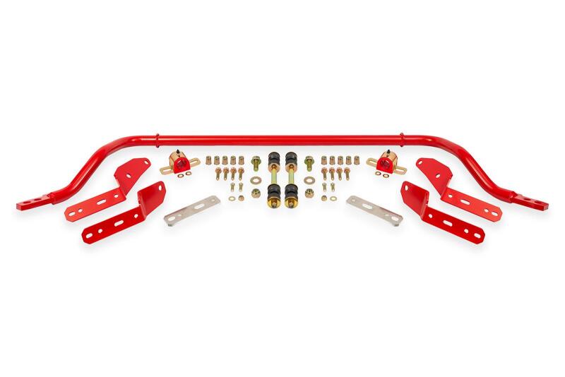 BMR SB401R - 64-67 GM A-Body 1.25in Hollow 2-Hole Adjustable Front Sway Bar Kit - Red BMR SB401R - 64-67 GM A-Body 1.25in Hollow 2-Hole Adjustable Front Sway Bar Kit - Red