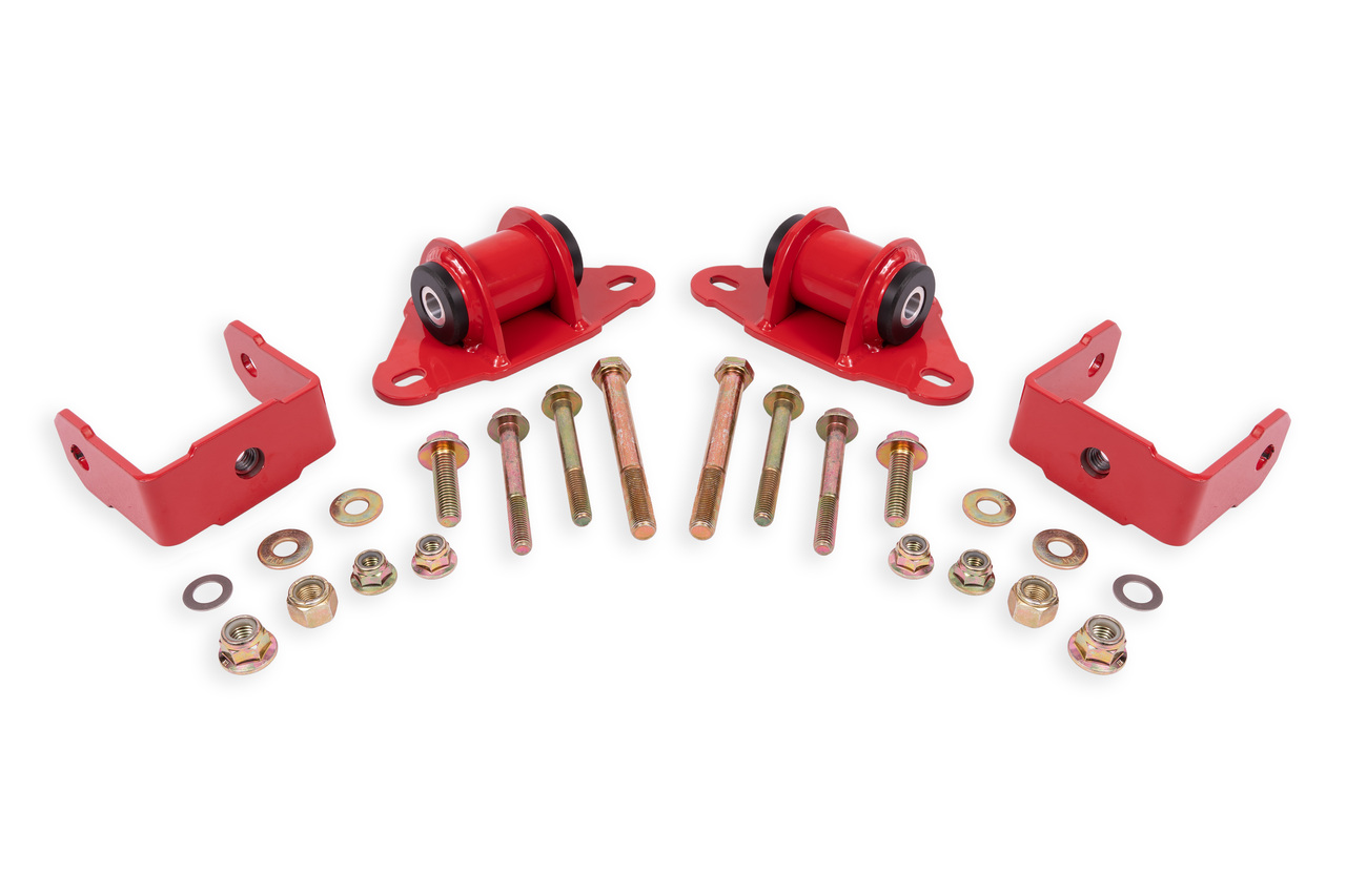 BMR TM571R - 14-19 Chevrolet Corvette Transmission/Differential Mount - Red