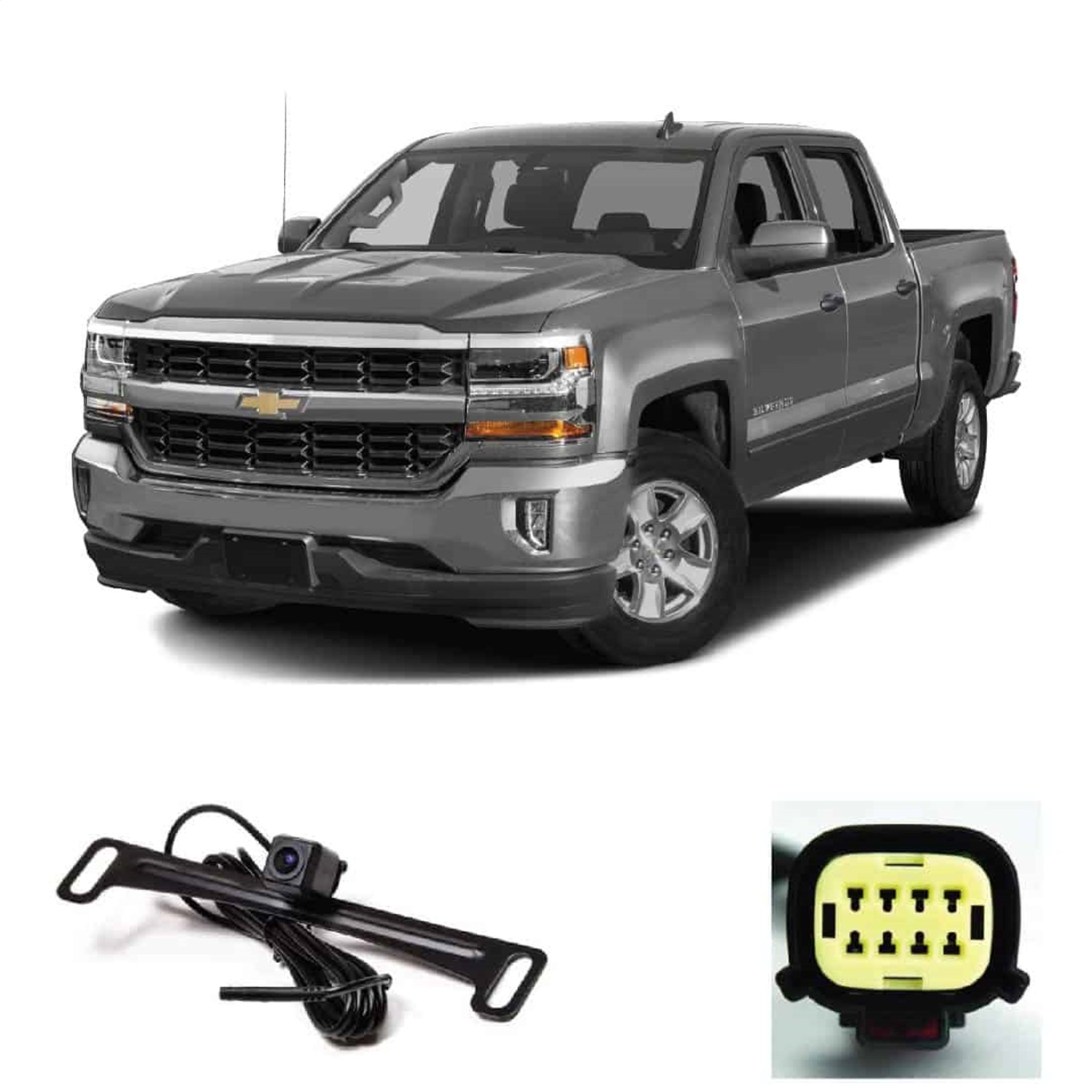 Brandmotion 9002-7448 - For Silverado/Sierra Factory Tailgate Harness w/Dual Mount Camera Brandmotion 9002-7448 - For Silverado/Sierra Factory Tailgate Harness w/Dual Mount Camera