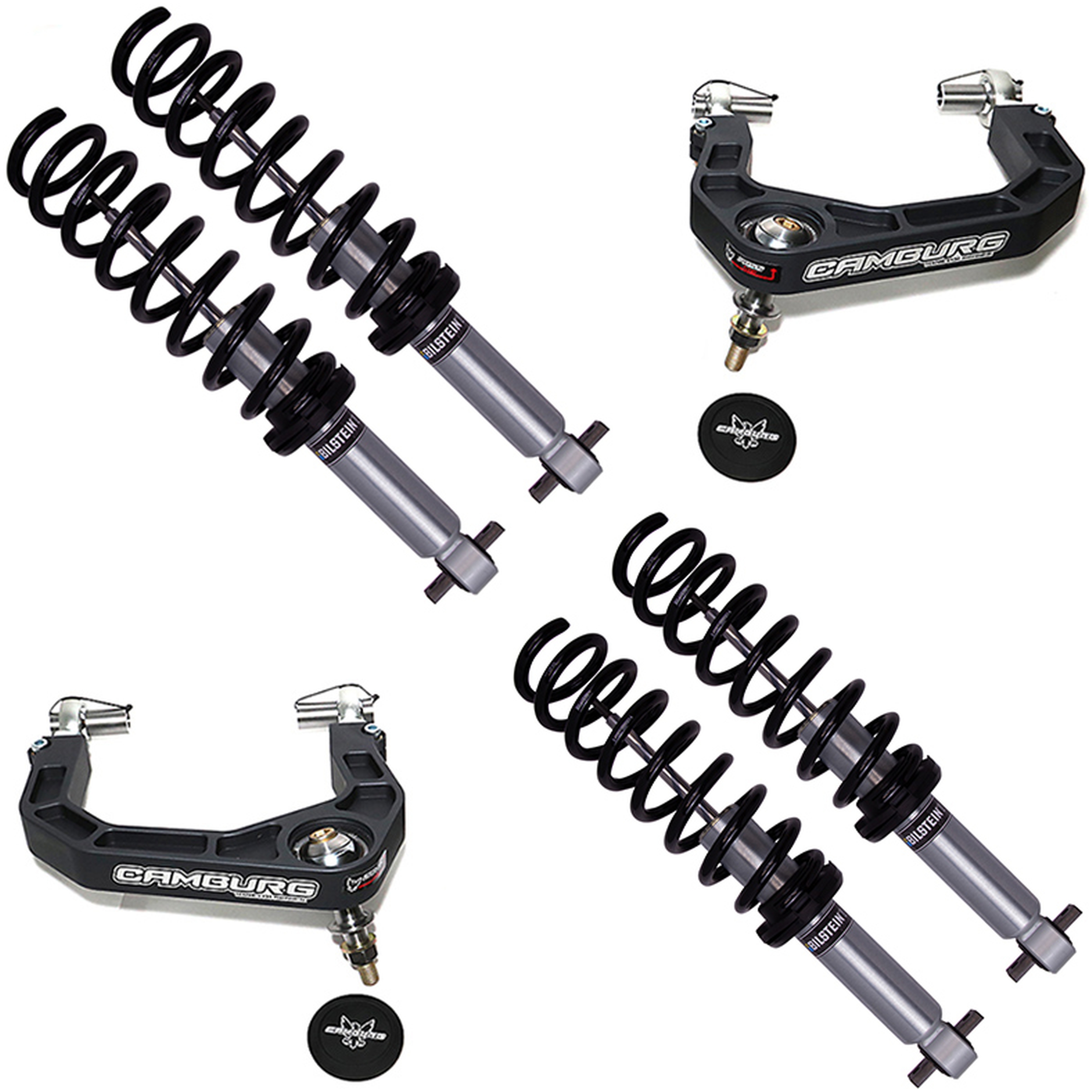 Camburg CAM-110260-K - Engineering 2021-2025 Ford Bronco 4-Door Excludes Raptor Bilstein 6112 KINETIK Series Lift Kit Camburg CAM-110260-K - Engineering 2021-2025 Ford Bronco 4-Door Excludes Raptor Bilstein 6112 KINETIK Series Lift Kit